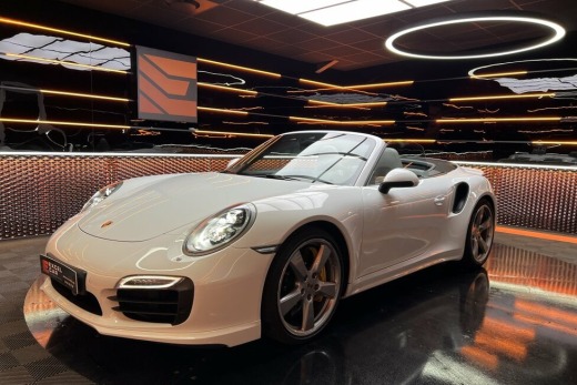PORSCHE 991 TURBO S CABRIOLET 560CH